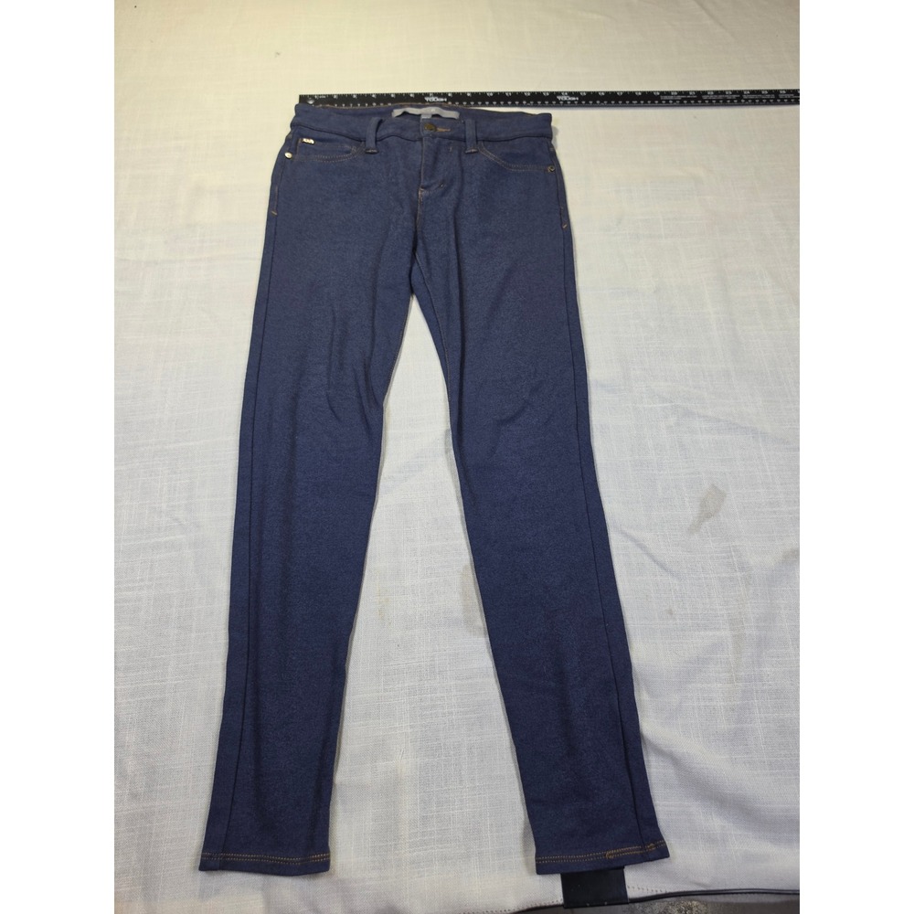 Joes Jeans Womens Skinny Jeggings Dark Wash Blue Stretch Denim Size 25